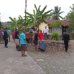 Jaga Kebersihan Lingkungan, WBP Lapas Ampana Rutin Lakukan Pembuangan dan Pembersihan Sampah